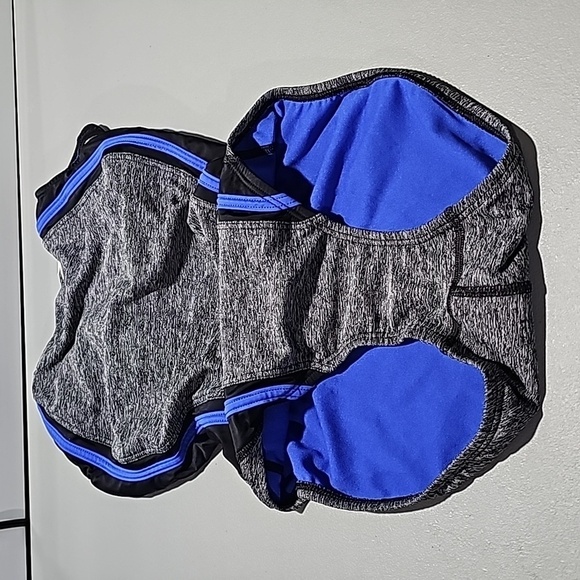 Speedo size 8 black/gray/blue one piece swim suite - Picture 5 of 7